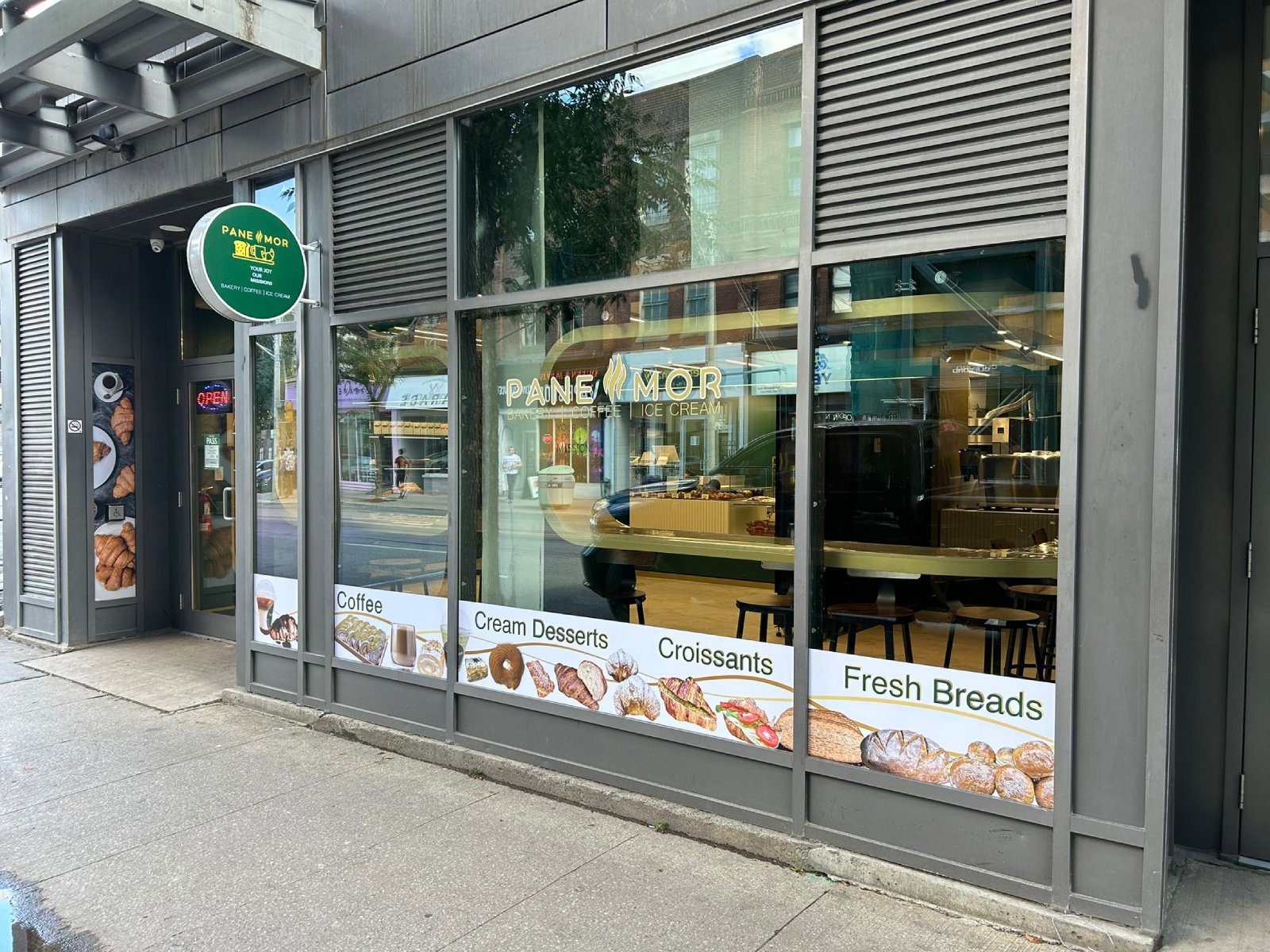 Panemor Bakery in downtown Toronto 